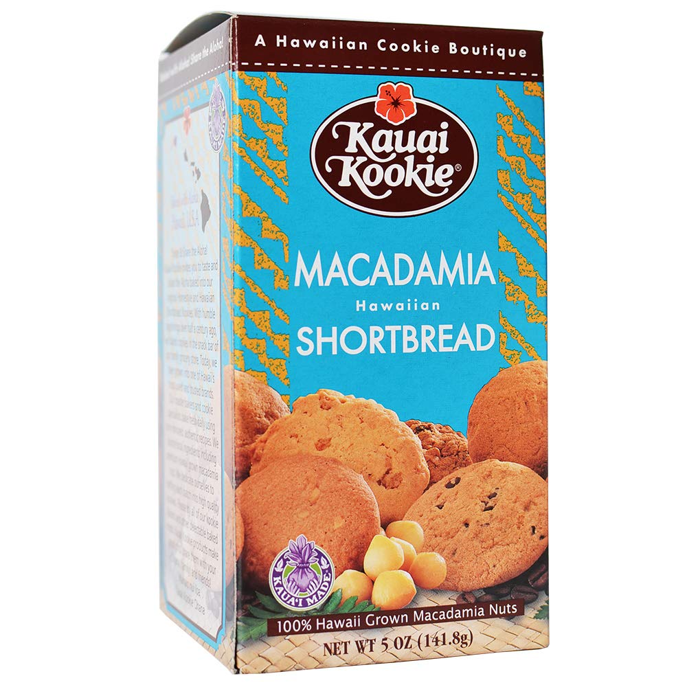 Amazon.com : Macadamia Nut Shortbread Classic 4.5 oz by Kauai
